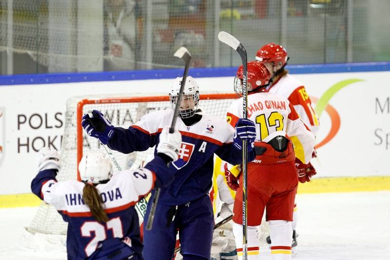 Ice Hockey. Women's World Championship. Slovakia - China. 11.04.2017
