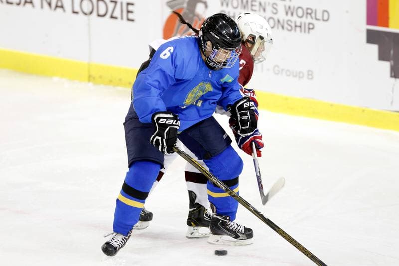 Ice Hockey. Women's World Championship. Latvia - Kazakhstan. 11.04.2017