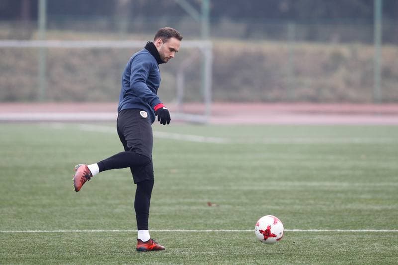 Football. Piast Gliwice. Training. 10.01.2018
