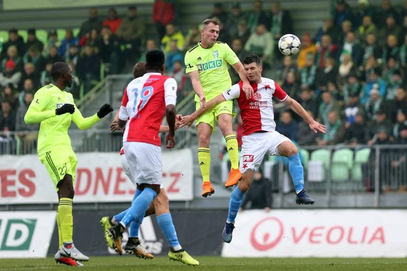 Football. Fortuna:Liga. MFK Karvina - Slavia Prague. 24.11.2018