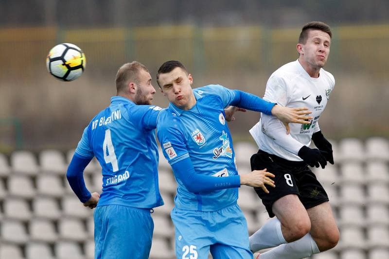 Football. II Liga. Rozwoj Katowice - Blekitni Stargard. 25.11.2018