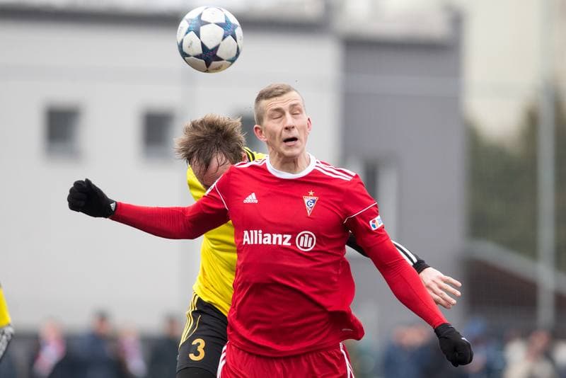 Football. Sparing. MFK Karvina - Gornik Zabrze. 13.01.2018