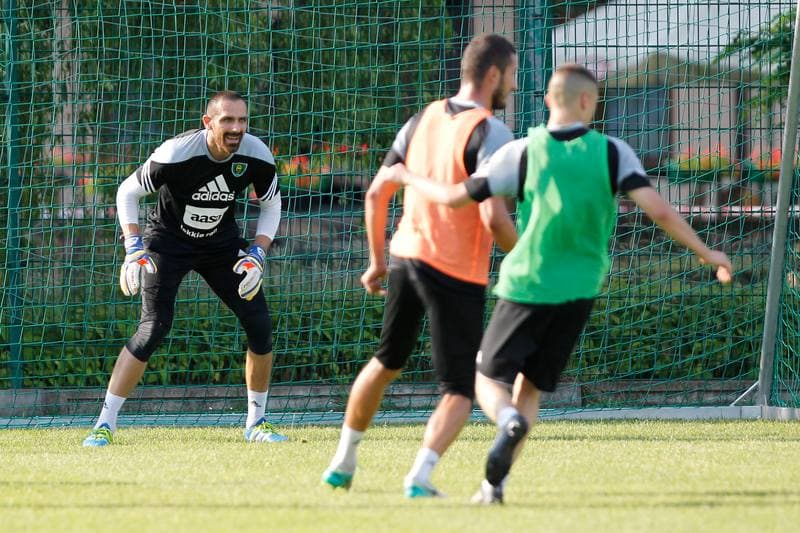 Football. GKS Katowice. Training. 20.06.2017