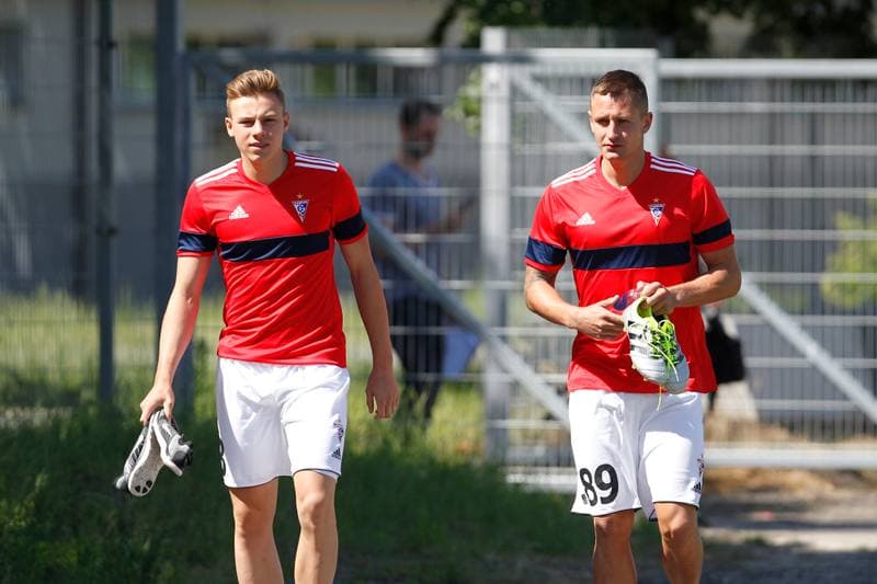 Football. Gornik Zabrze. Training. 21.06.2017