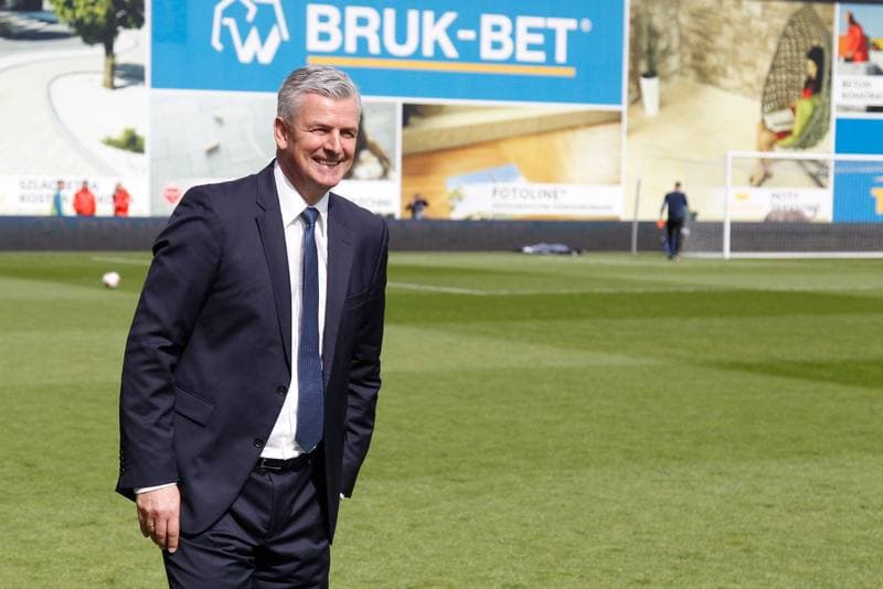 Football. Lotto Ekstraklasa. Bruk-Bet Termalica Nieciecza - Piast Gliwice. 17.04.2017