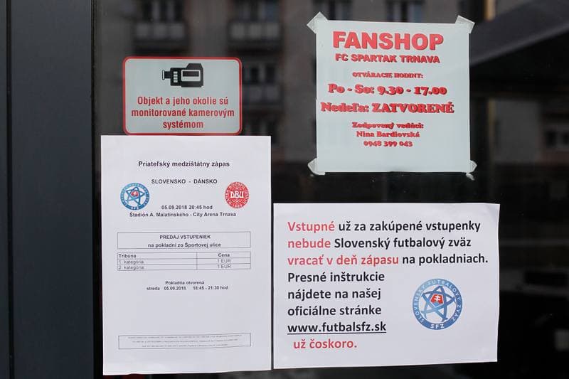 Football. International Friendly. Slovakia - Denmark. 05.09.2018