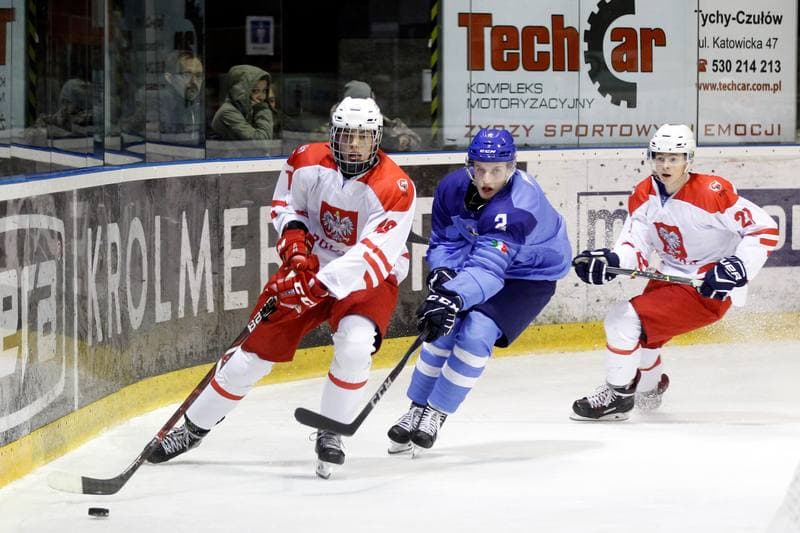 Ice Hockey. U20 World Championship Division 1B. Poland - Italy. 09.12.2018