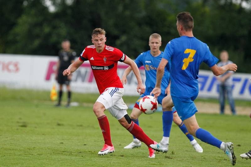 Football. Sparing. Gornik Zabrze - Zemplin Michalovce. 08.07.2017
