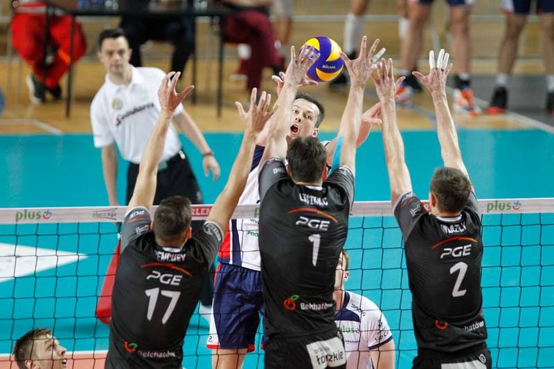 Volleyball. PlusLiga. ZAKSA Kedzierzyn-Kozle - Skra Belchatow. 23.04.2017