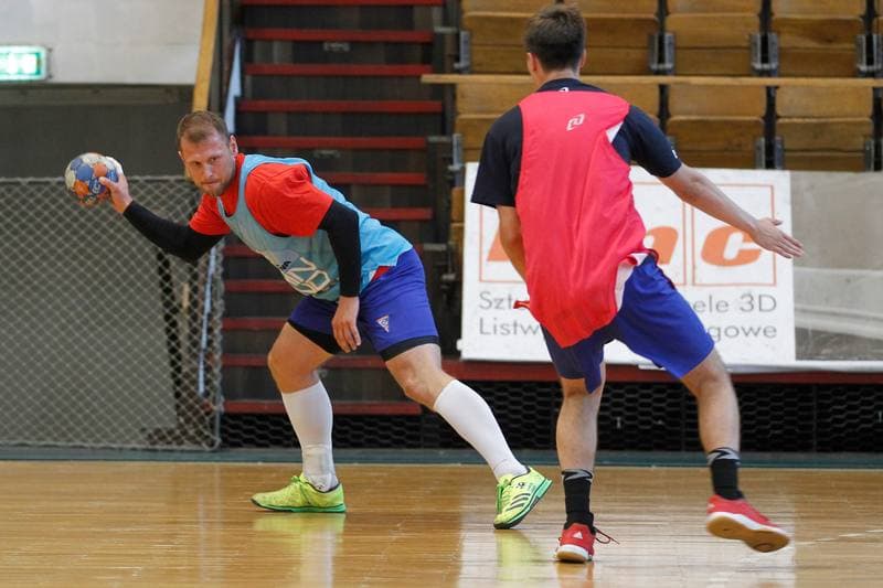 Handball. Gornik Zabrze. Training. 10.07.2017