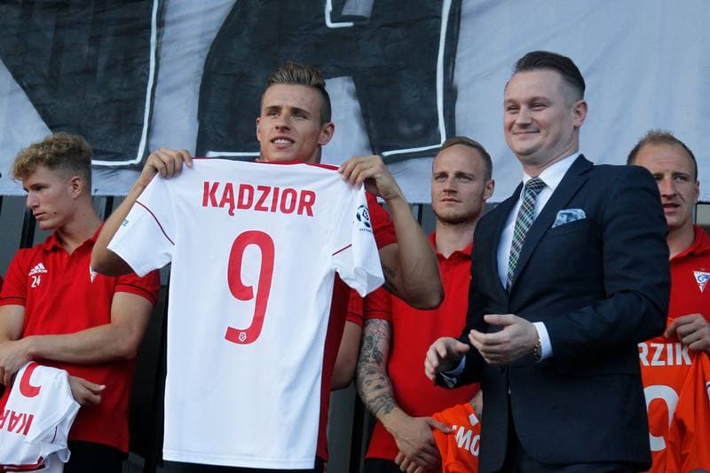 Football. Gornik Zabrze. Team Presentation. 11.07.2017