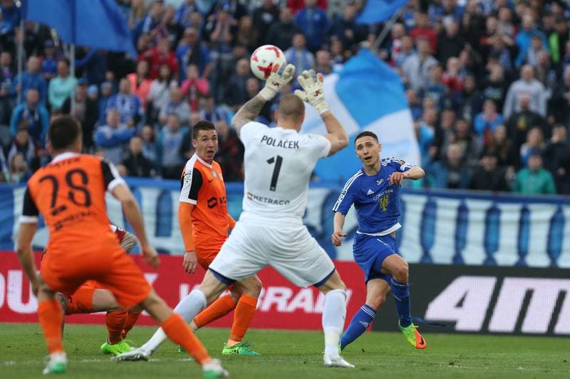 Football. Lotto Ekstraklasa. Ruch Chorzow - Zaglebie Lubin. 05.05.2017