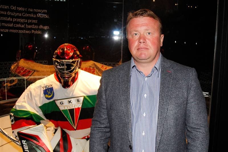Ice Hockey. GKS Tychy. Press Conference. 08.05.2017