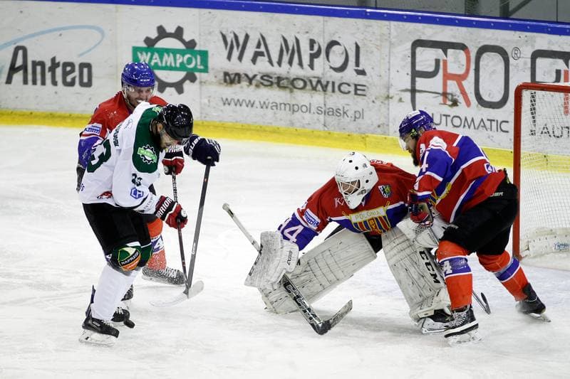 Ice Hockey. Polska Hokej Liga. Anteo Naprzod Janow - Polonia Bytom. 30.01.2018