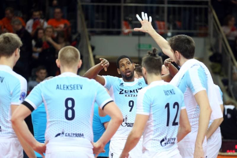 Volleyball. CEV Champions League. Jastrzebski Wegiel - Zenit Kazan. 31.01.2018