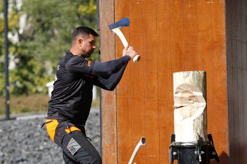 Lumberjack Championships. Stihl Timbersports. 06.10.2018