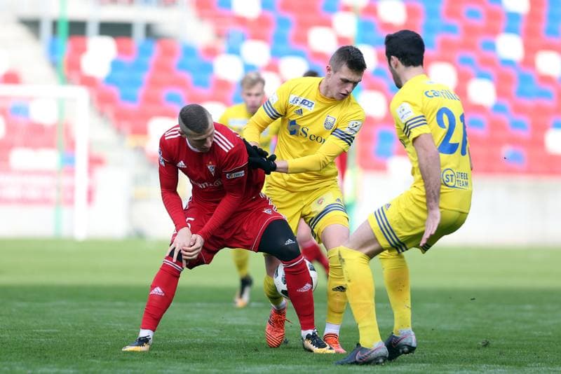 Football. Sparing. Gornik Zabrze - Zemplin Michalovce. 03.02.2018