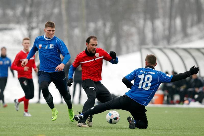 Football. Sparing. Polonia Bytom - MKS Kluczbork. 07.02.2018