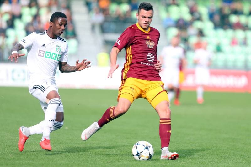 Football. Fortuna:Liga. MFK Karvina - Dukla Praha. 07.10.2018