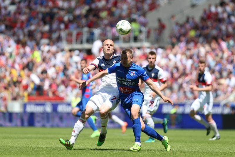 Football. Nice I Liga. Gornik Zabrze - Podbeskidzie Bielsko-Biala. 28.05.2017