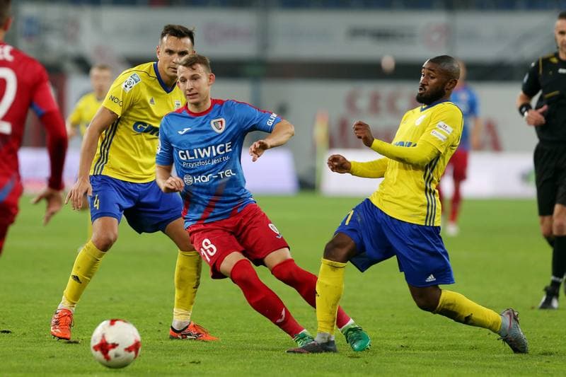 Football. Lotto Ekstraklasa. Piast Gliwice - Arka Gdynia. 22.09.2017