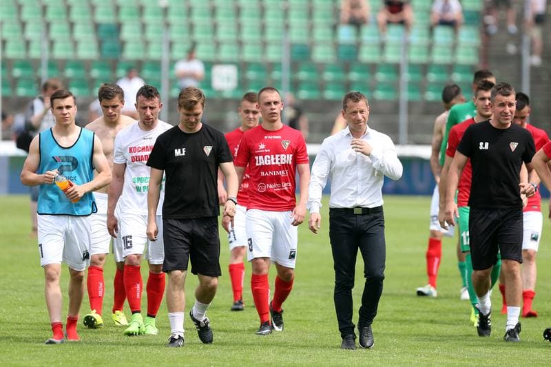 Football. Nice I Liga. Zaglebie Sosnowiec - GKS Tychy. 04.06.2017