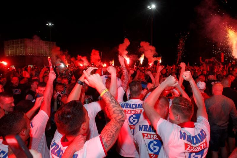 Football. Gornik Zabrze. Feta. 04.06.2017