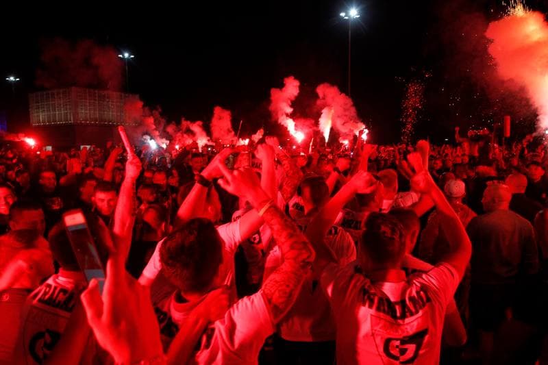 Football. Gornik Zabrze. Feta. 04.06.2017
