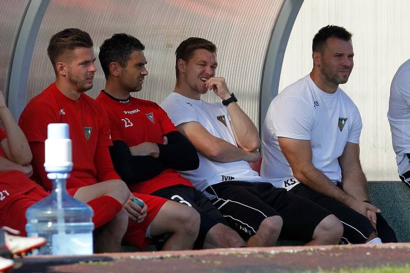 Football. Sparing. Zaglebie Sosnowiec - GKS 1962 Jastrzebie. 13.10.2018