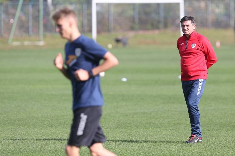 Football. Piast Gliwice. Training. 18.10.2017