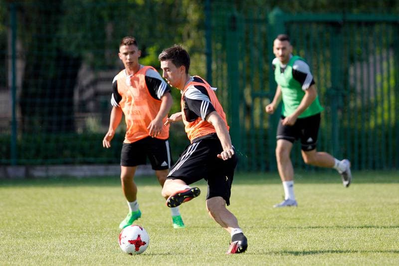 Football. GKS Katowice. Training. 20.06.2017