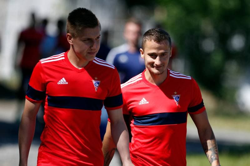 Football. Gornik Zabrze. Training. 21.06.2017