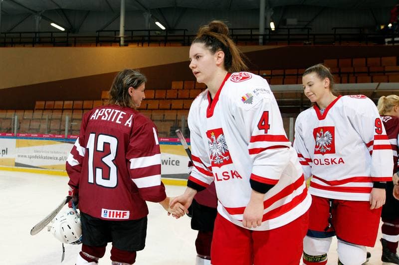 Ice Hockey. TCN. Poland - Latvia. 17.02.2018