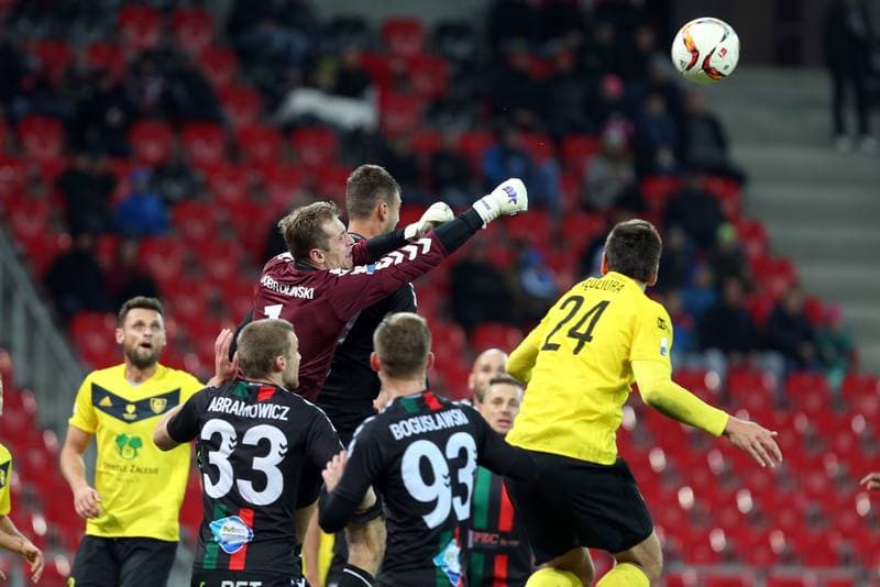Football. Nice I Liga. GKS Tychy - GKS Katowice. 28.10.2017