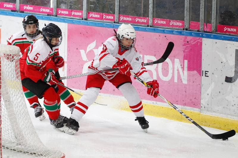 Ice Hockey. TCN. Poland - Hungary. 18.02.2018