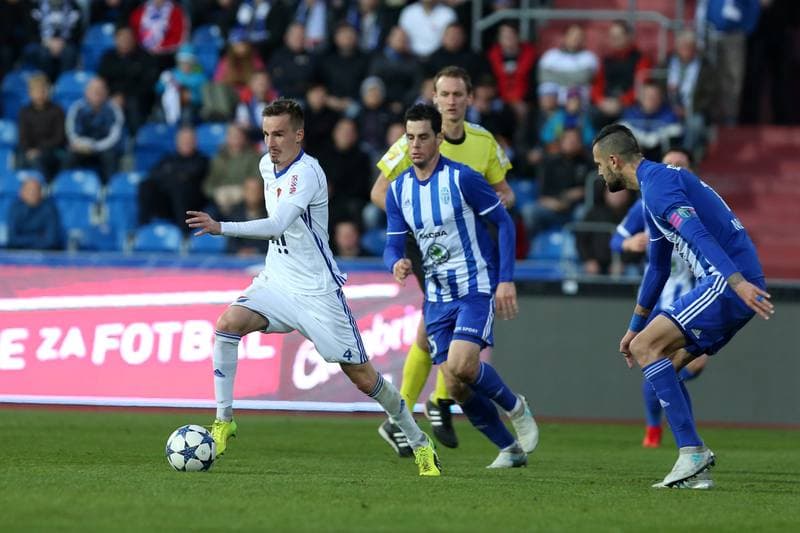Football. Het Liga. Banik Ostrava - FK Mlada Boleslav. 04.11.2017