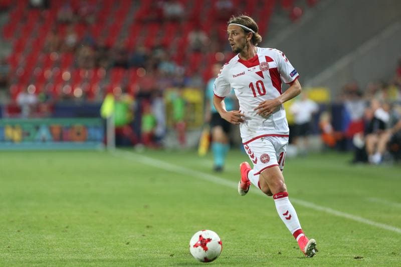 Football. UEFA European U21 Championship. Czech Republic - Denmark. 24.06.2017
