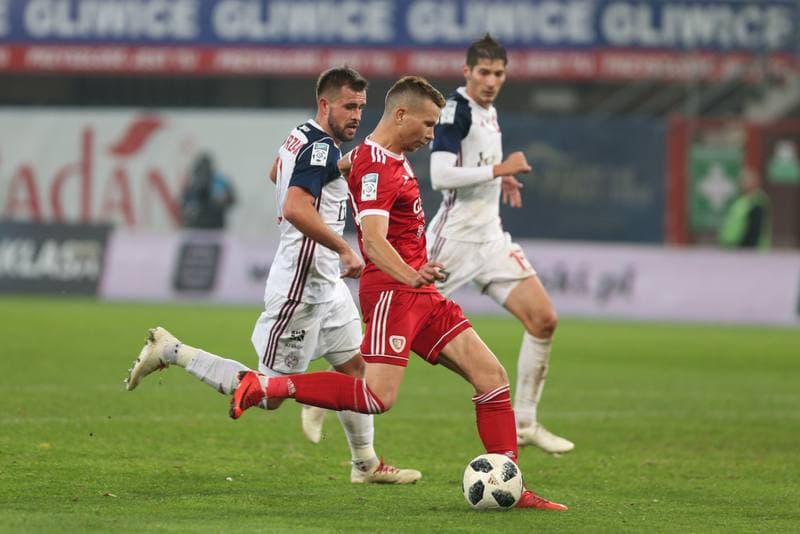 Football. Lotto Ekstraklasa. Piast Gliwice - Wisla Krakow. 02.11.2018