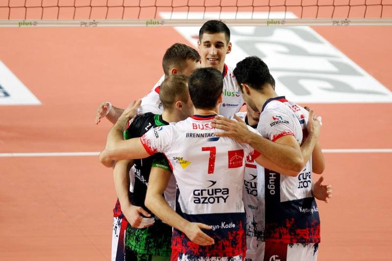 Volleyball. PlusLiga. ZAKSA Kedzierzyn-Kozle - BBTS Bielsko-Biala. 08.11.2017