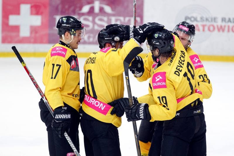 Ice Hockey. Tauron Hokej Liga. Tauron KH GKS Katowice - Comarch Cracovia. 17.11.2017
