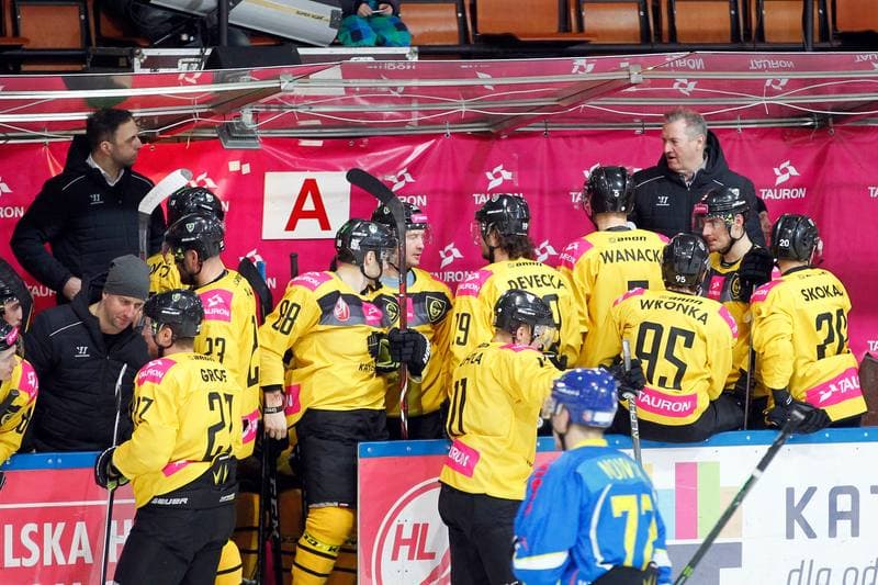 Ice Hockey. Polska Hokej Liga. Tauron KH GKS Katowice - PGE Orlik Opole. 25.02.2018