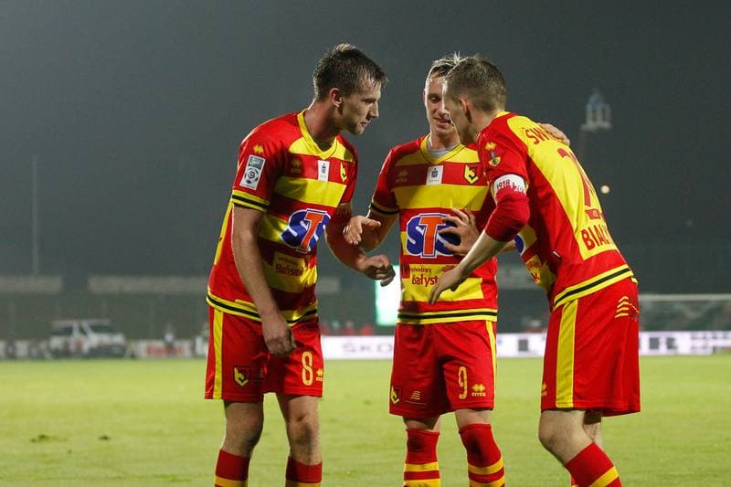 Football. Lotto Ekstraklasa. Zaglebie Sosnowiec - Jagiellonia Bialystok. 05.11.2018