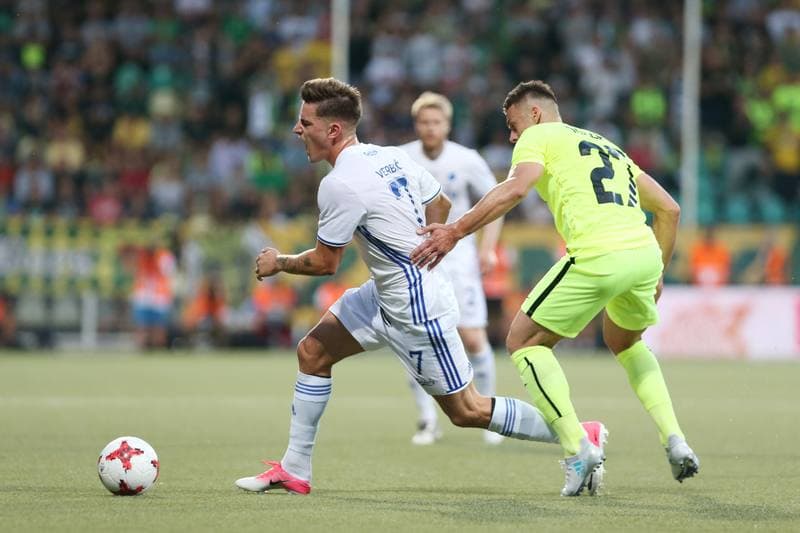 Football. Champions League. MSK Zilina - FC Copenhagen. 12.07.2017