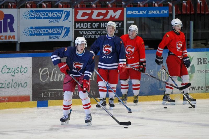 Ice Hockey. Poland U20. Training. 06.11.2018