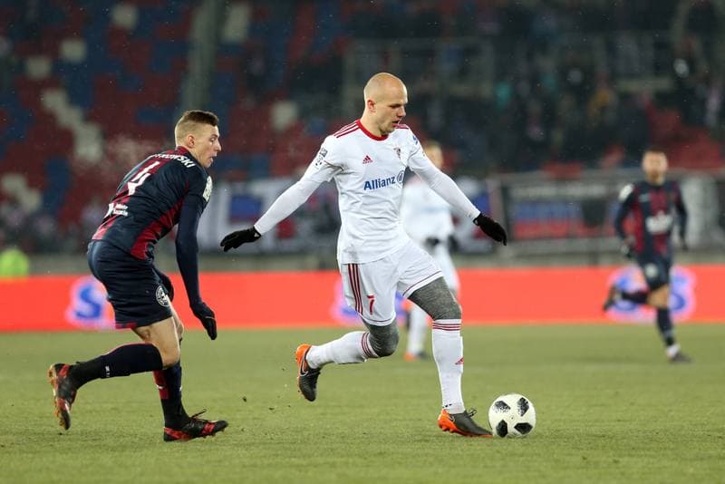 Football. Lotto Ekstraklasa. Gornik Zabrze - Pogon Szczecin. 28.02.2018