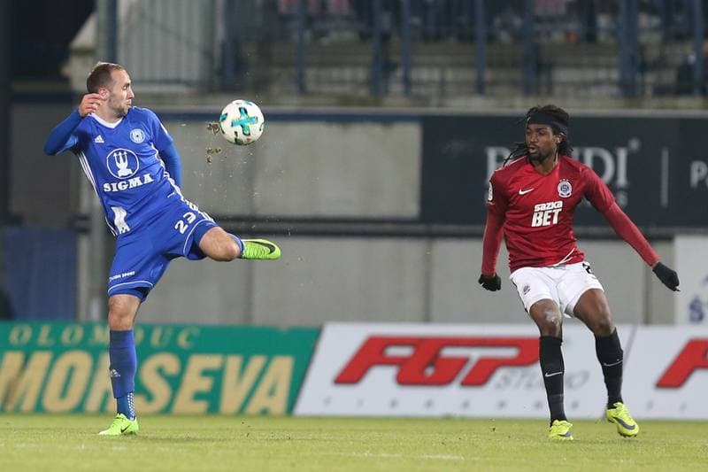 Football. Het Liga. Sigma Olomouc - Sparta Prague. 26.11.2017