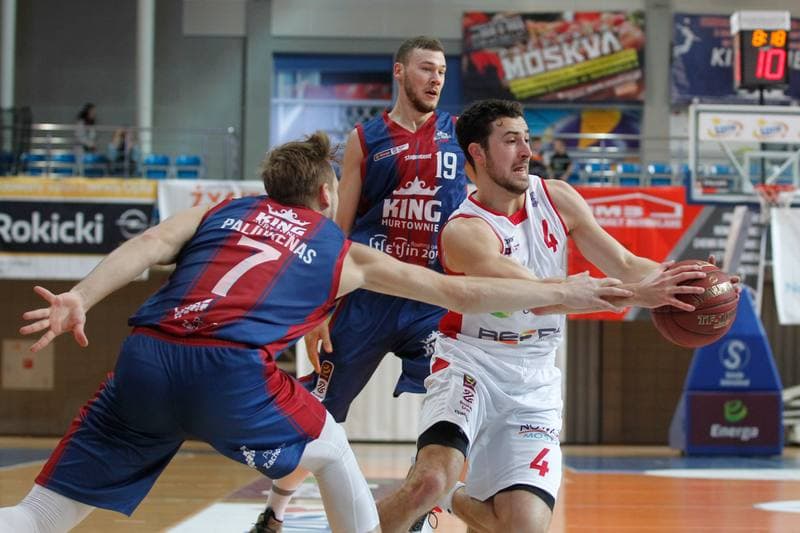 Basketball. Energa Basket Liga. MKS Dabrowa Gornicza - King Szczecin. 11.11.2018
