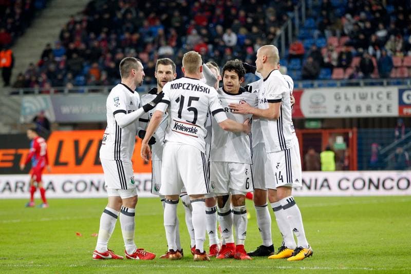 Football. Lotto Ekstraklasa. Piast Gliwice - Legia Warsaw. 12.12.2017