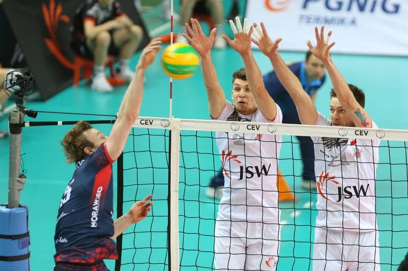 Volleyball. CEV Champions League. Jastrzebski Wegiel - ZAKSA Kedzierzyn-Kozle. 14.03.2018