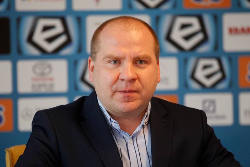 Football. Gornik Zabrze. Press Conference. 15.03.2018